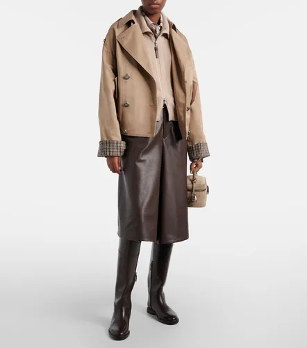 Brunello Cucinelli Bermudas de piel - Brunello Cucinelli - Modalova