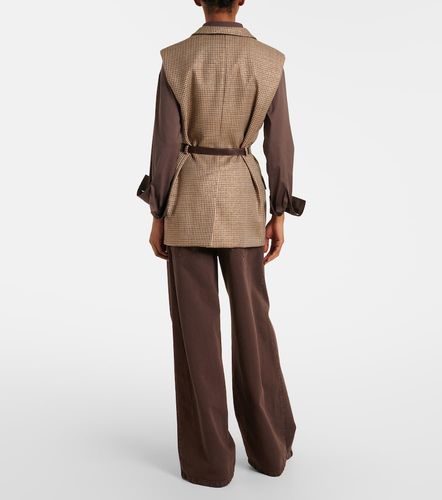 Jeans a gamba larga con monili - Brunello Cucinelli - Modalova