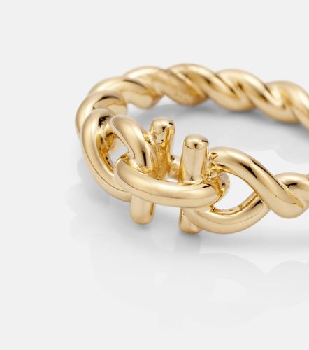 Ferragamo Vergoldeter Ring - Ferragamo - Modalova