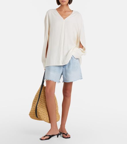 Shorts Rhoda de denim deshilachados - Agolde - Modalova