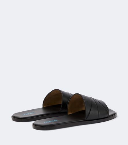 Loewe Origami leather slides - Loewe - Modalova
