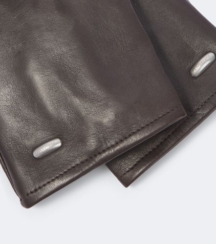 Biker leather fingerless gloves - Our Legacy - Modalova