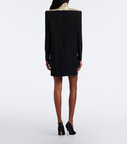 Vestido corto Cady Couture con satén - Valentino Garavani - Modalova