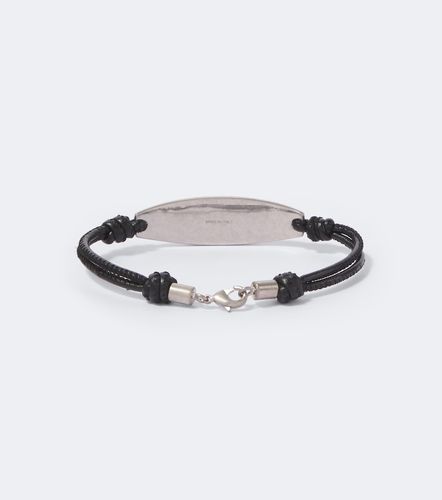 Saint Laurent Bracciale in pelle - Saint Laurent - Modalova