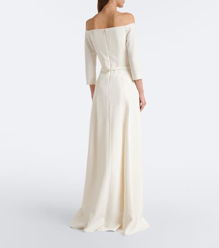 Sposa – Abito lungo off-shoulder Amadora in crêpe - Safiyaa - Modalova