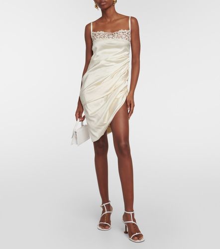 Abito sottoveste La Saudade Brodée in raso - Jacquemus - Modalova