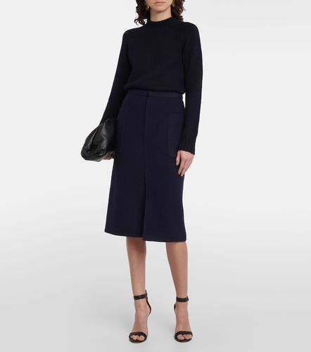 High-rise wool-blend pencil skirt - Vince - Modalova