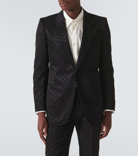 Gucci GG Canvas cotton-blend blazer - Gucci - Modalova