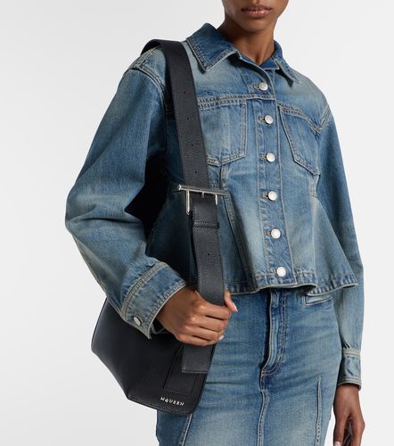 T-Bar Sling leather shoulder bag - McQueen - Modalova