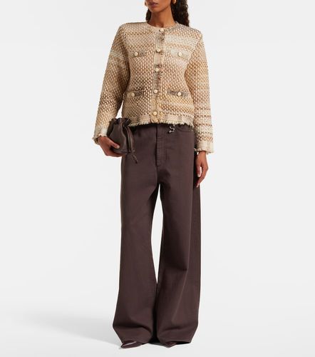 Sariyah cotton and wool-blend jacket - Veronica Beard - Modalova