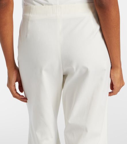 Pantalones flared Walter de algodón y seda - Khaite - Modalova