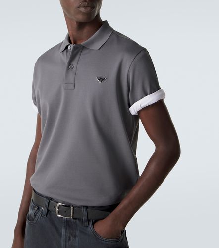 Prada Polo de piqué de algodón - Prada - Modalova