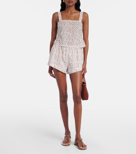 Shorts Charlotte de algodón florales - Posse - Modalova
