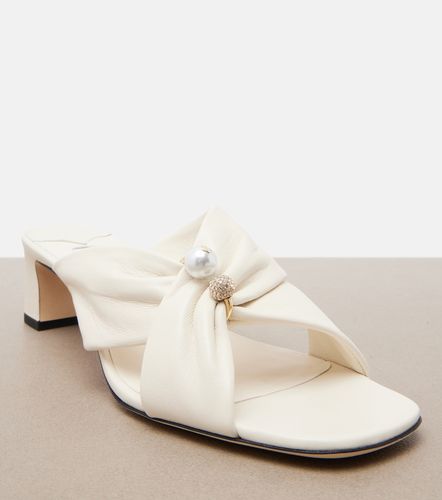 Rafi embellished leather mules - Jimmy Choo - Modalova