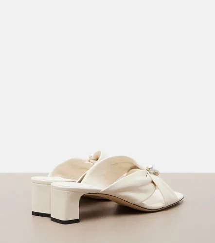 Rafi embellished leather mules - Jimmy Choo - Modalova