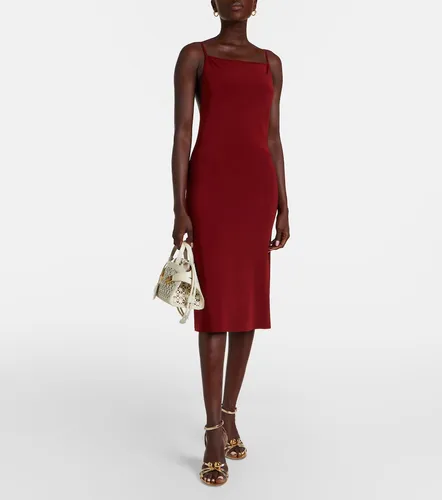 Midikleid aus Rippstrick-Jersey - Ferragamo - Modalova