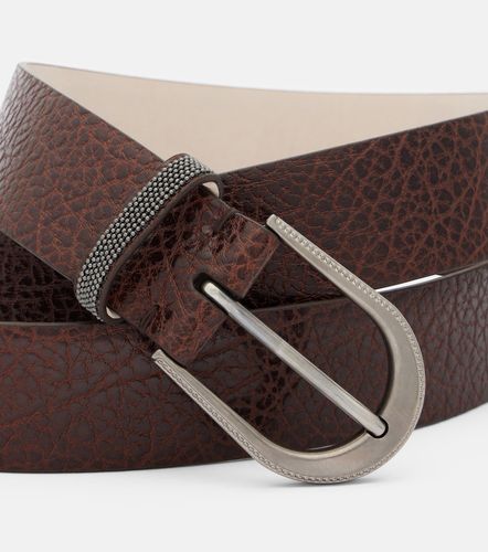Monili leather belt - Brunello Cucinelli - Modalova