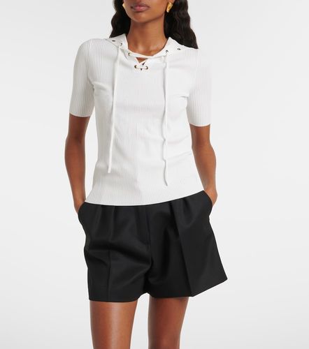 Max Mara Top aus Rippstrick - Max Mara - Modalova