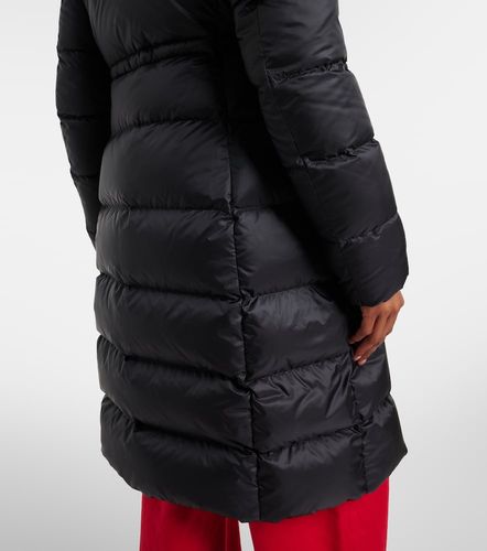 Boedic shearling-trimmed down coat - Moncler - Modalova