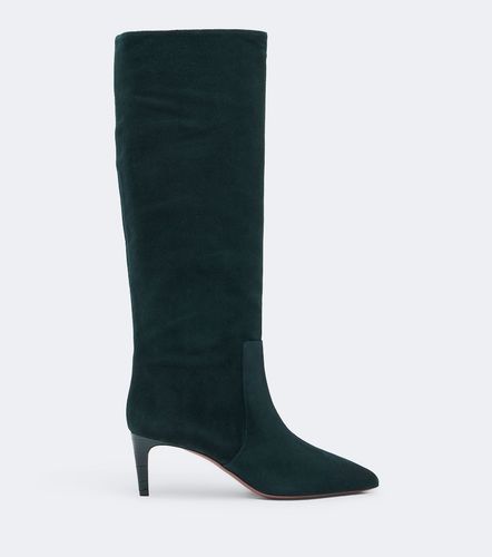 Stiletto suede knee-high boots - Paris Texas - Modalova