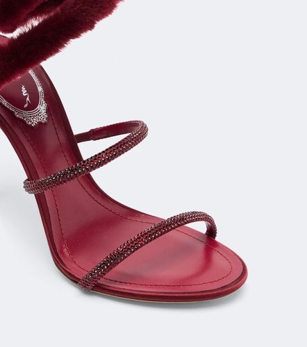 Sandali Cleo con shearling - Rene Caovilla - Modalova