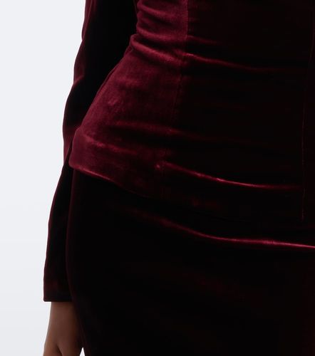 Embellished velvet top - Roland Mouret - Modalova