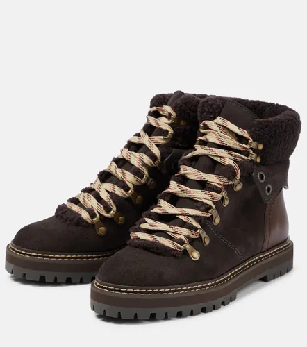 Eileen suede hiking boots - See By Chloe - Modalova