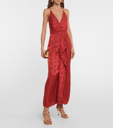 Vestido largo Carmine de satén estampado - Simkhai - Modalova