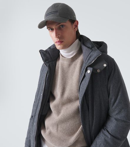 Zegna Cashmere baseball cap - Zegna - Modalova