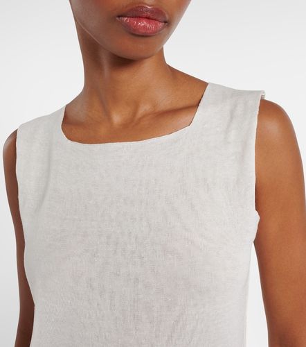 Jaylen linen and cotton-blend top - The Row - Modalova