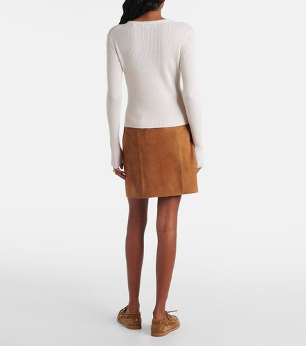 Camicia Henley in cashmere e seta - Vince - Modalova