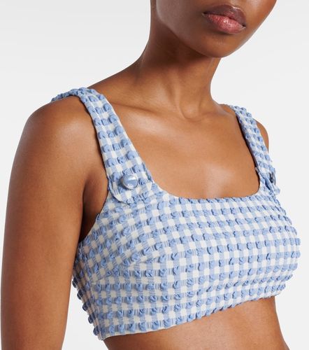 Simkhai Ainsley gingham bikini top - Simkhai - Modalova