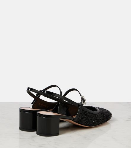 Slingback-Pumps mit Leder - Gianvito Rossi - Modalova