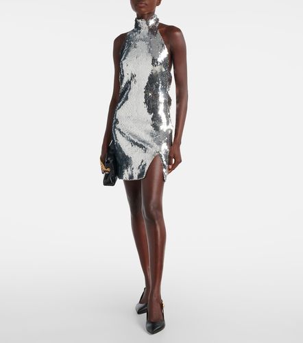 Balmain Minikleid mit Pailletten - Balmain - Modalova
