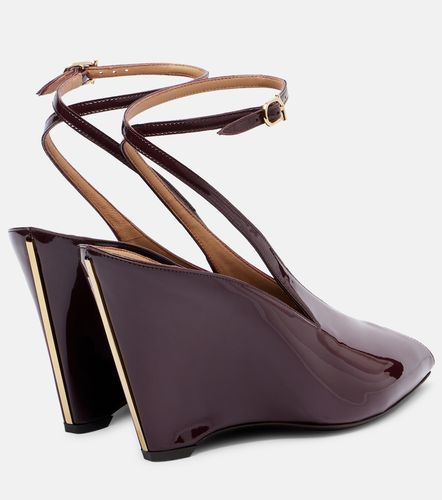 Arcadia 95 patent leather sandals - Ferragamo - Modalova