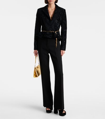 Etro High-rise wool flared pants - Etro - Modalova
