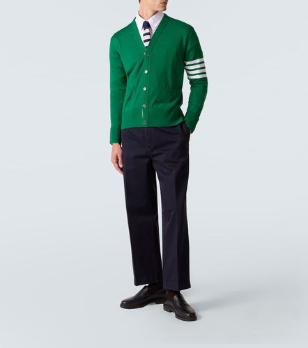Cárdigan 4-Bar de lana virgen - Thom Browne - Modalova