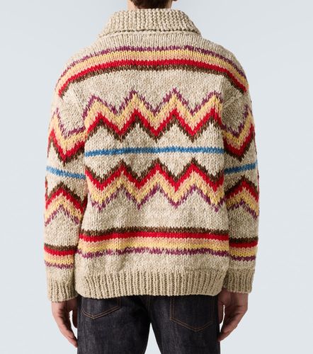 Cárdigan de lana y cachemir en jacquard - Visvim - Modalova