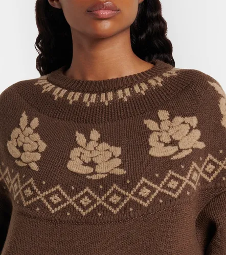 Pullover aus Woll-Jacquard - Magda Butrym - Modalova