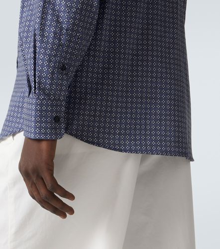 Camisa de algodón estampada - Brunello Cucinelli - Modalova