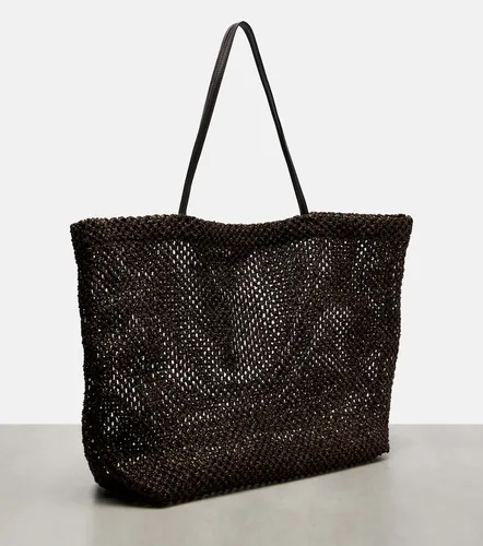 Bolso Barn Medium de malla con piel - The Row - Modalova