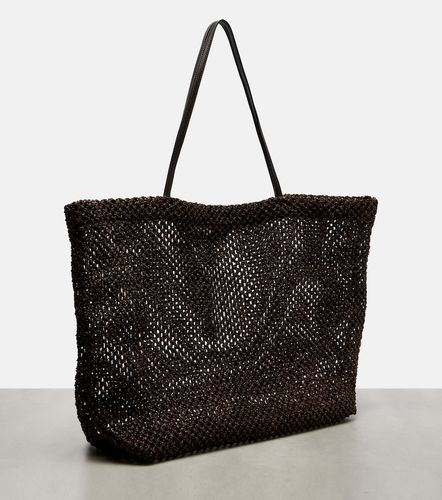Borsa Barn Medium in mesh con pelle - The Row - Modalova