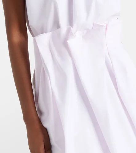 Pleated cotton pencil skirt - Simone Rocha - Modalova