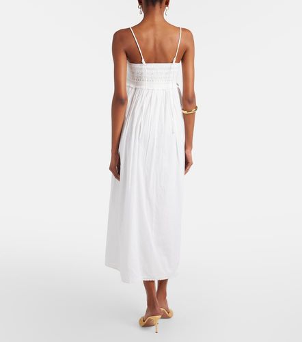Vestido midi Danielle de algodón con encaje - Posse - Modalova