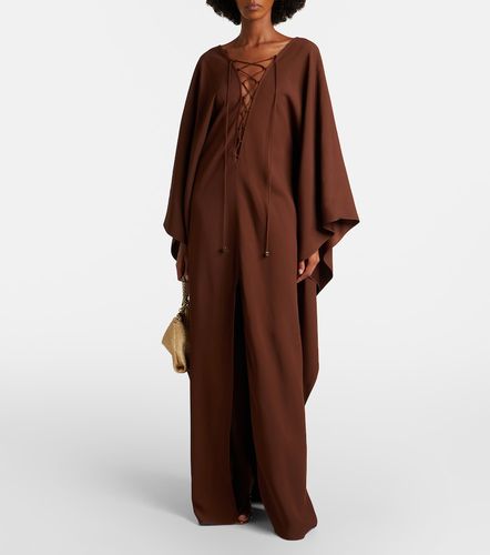 Caftano Sahara in crêpe cady con lacci - Taller Marmo - Modalova