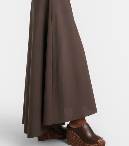 Vestido largo en mezcla de algodón - Brunello Cucinelli - Modalova