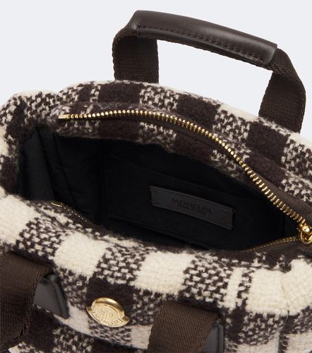 Caradoc Mini checked canvas tote bag - Moncler - Modalova