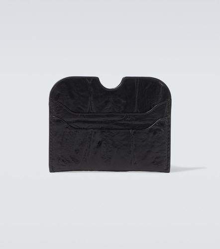 Croc-effect leather card holder - Acne Studios - Modalova
