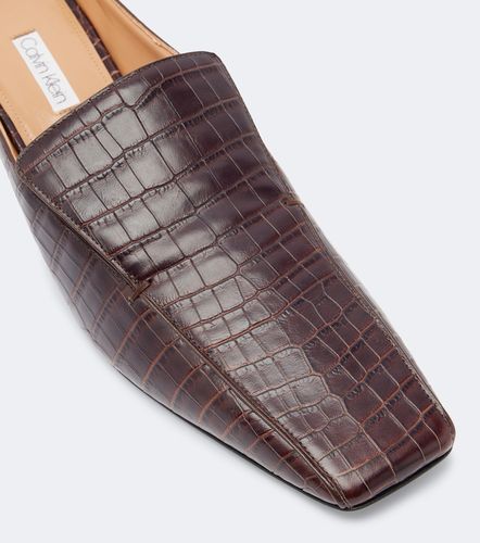 Tilda croc-effect leather slingback pumps - Calvin Klein Collection - Modalova