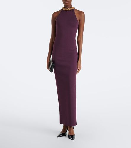 Balmain Verzierte Robe aus Strick - Balmain - Modalova